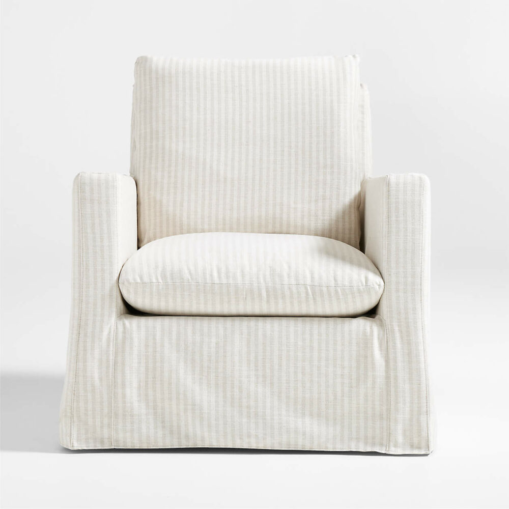 Snow Boucle Nursery Rocking Chair - Görsel 6