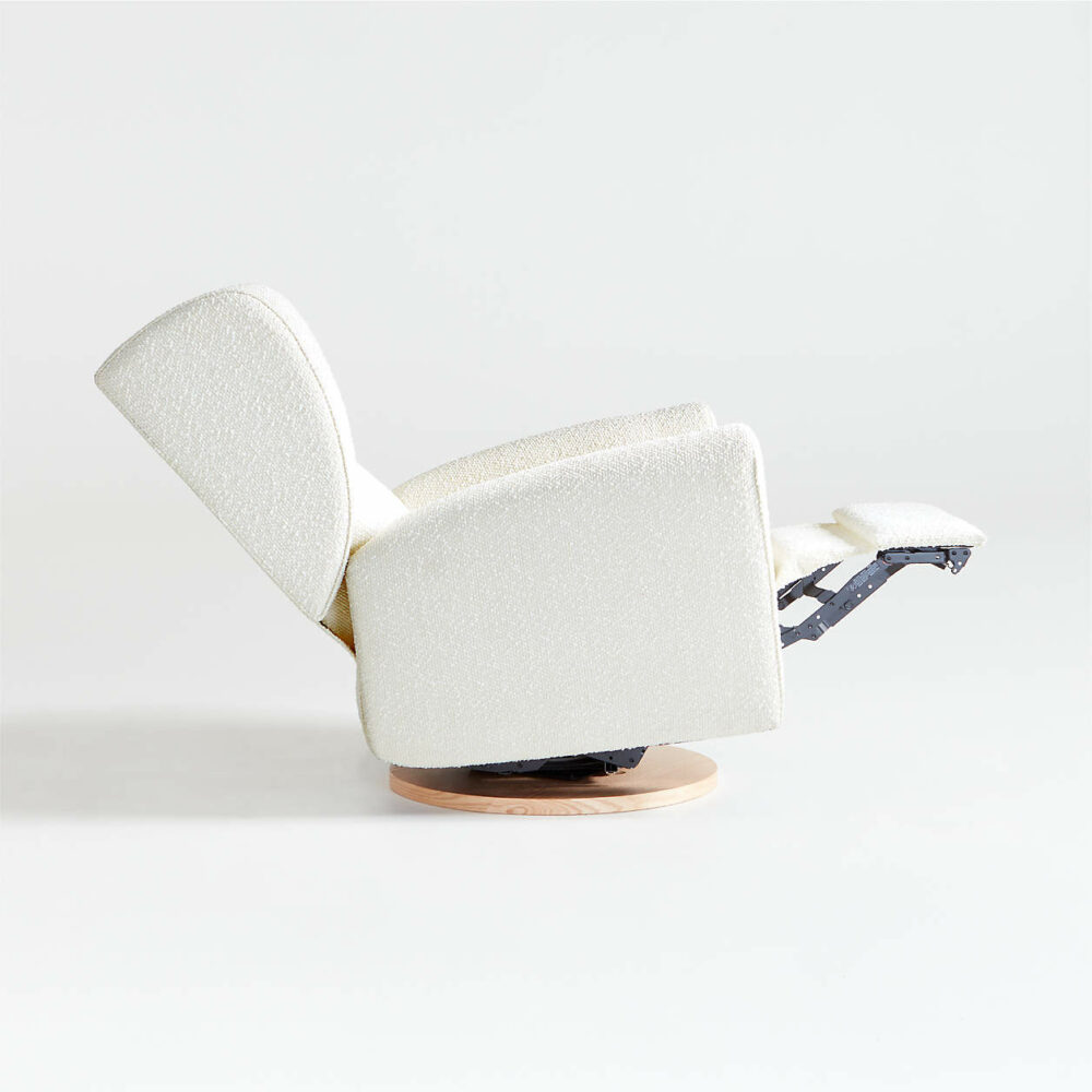 Seesaw Cream Boucle Power Recliner Chair - Görsel 2