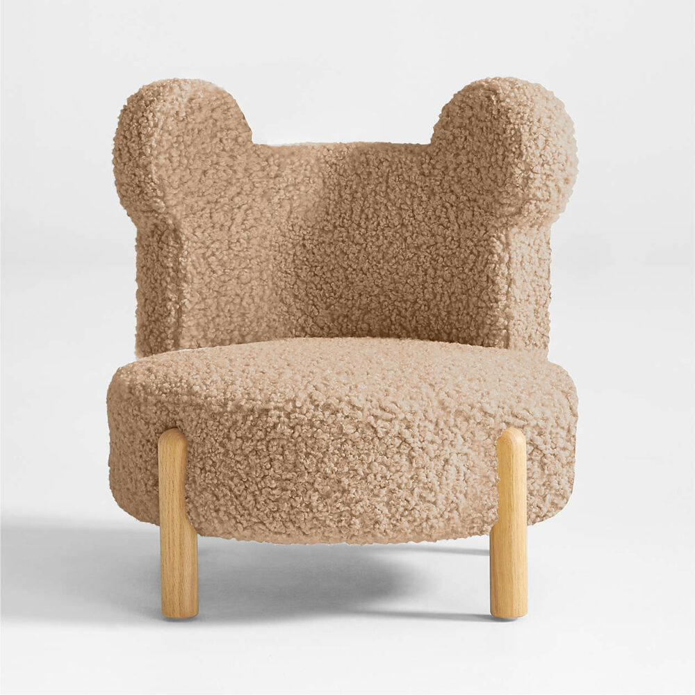 Dot Kids Light Brown Play Stool - Görsel 5