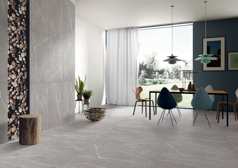 surface texturée carrelage Kosta 60x120 effet pierre moderne