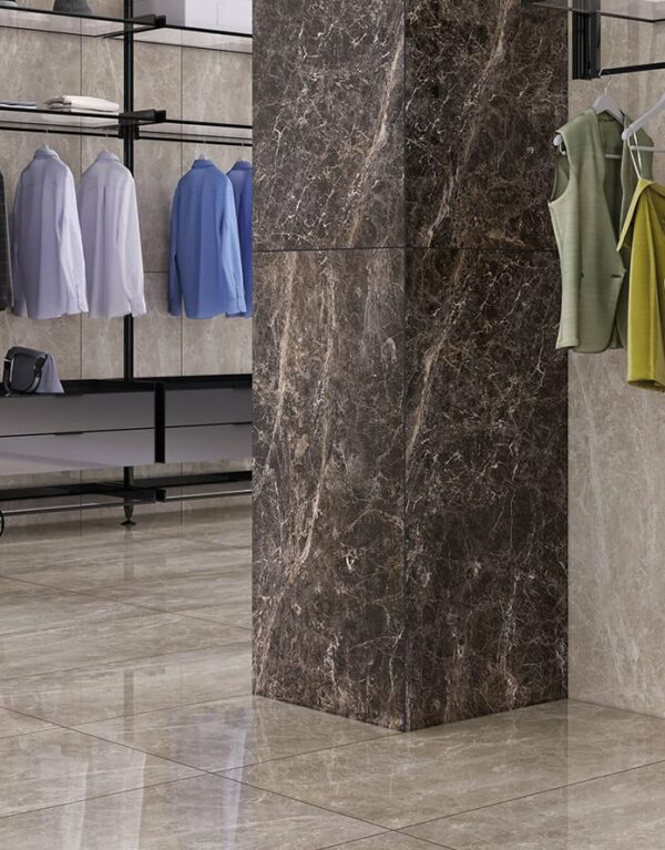 zoom texture etna carrelage 60x120 lappato gris clair