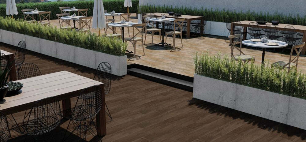 Carrelage effet parquet Oakwood 20x120 mat, tons bois naturel pour intérieur moderne